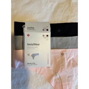 Lululemon Athletica InvisiWear Mid-Rise Thong